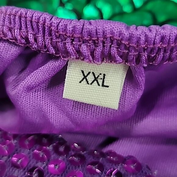 Mermaid Halloween Costume with Wig Girl's Size - Picture 12 of 13